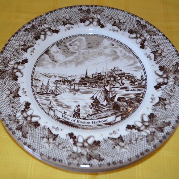 Johnson Brothers, Historic America, Salad Plate Other - Johnson Bros England HISTORIC AMERICA SALAD #3